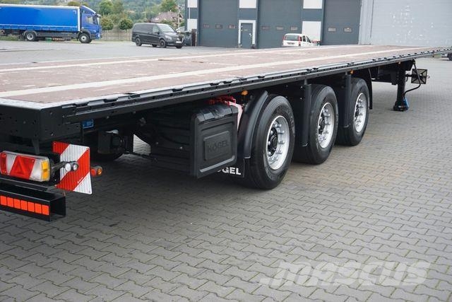 Kögel MEGA / PLATFORMA / MULTI LOCK / OŚ PODNOSZONA Low loader-semi-trailers