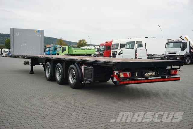 Kögel MEGA / PLATFORMA / MULTI LOCK / OŚ PODNOSZONA Low loader-semi-trailers