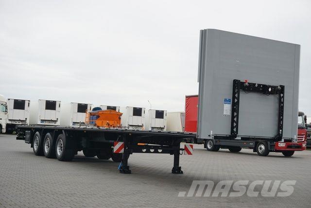 Kögel MEGA / PLATFORMA / MULTI LOCK / OŚ PODNOSZONA Low loader-semi-trailers