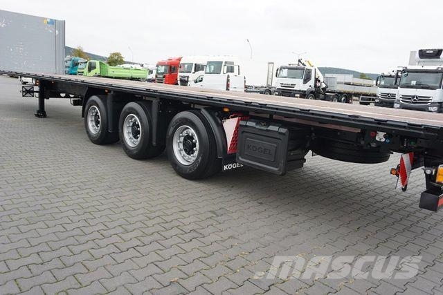 Kögel MEGA / PLATFORMA / MULTI LOCK / OŚ PODNOSZONA Low loader-semi-trailers