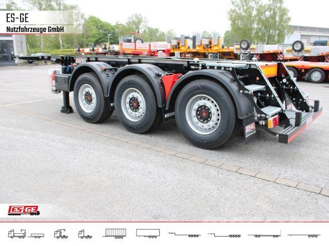 Kögel PORT 20 TANKPLEX Containerchassis Tieflader-Auflieger