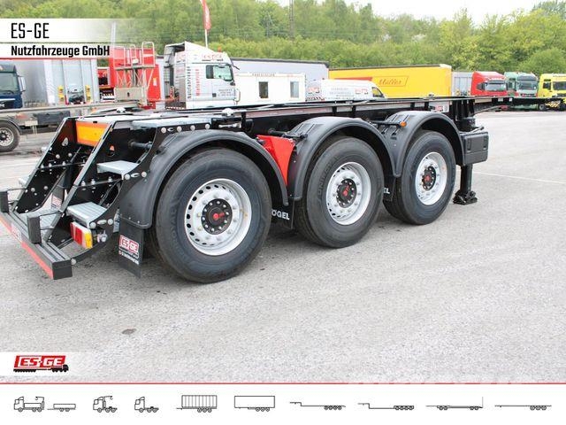 Kögel PORT 20 TANKPLEX Containerchassis Tieflader-Auflieger