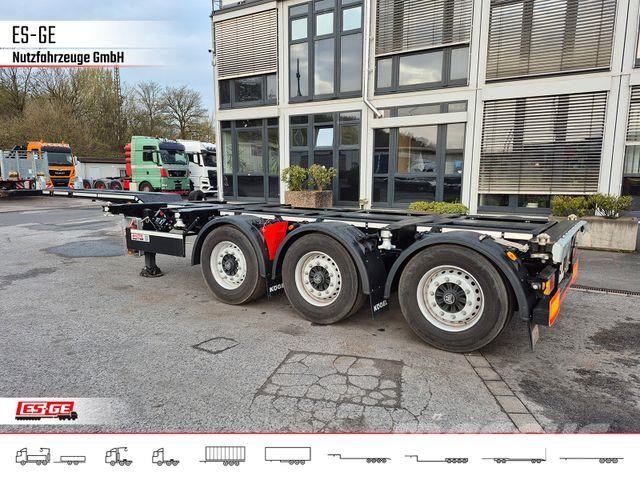 Kögel PORT 45 TRIPLEX Containerchassis Tieflader-Auflieger