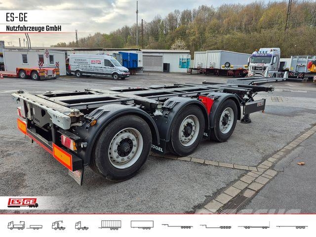 Kögel PORT 45 TRIPLEX Containerchassis Tieflader-Auflieger
