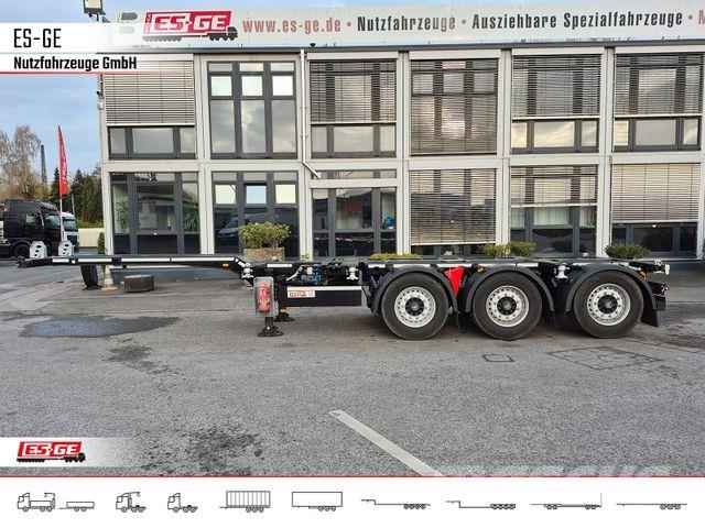 Kögel PORT 45 TRIPLEX Containerchassis Tieflader-Auflieger