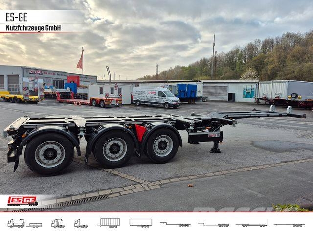 Kögel PORT 45 TRIPLEX Containerchassis Tieflader-Auflieger