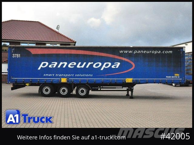 Kögel S 24 Tautliner, Code XL, BPW, 1 Vorbesitzer Gardintrailer