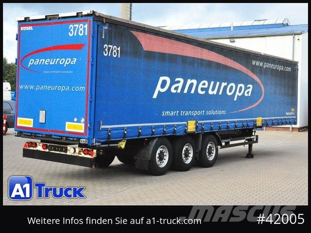 Kögel S 24 Tautliner, Code XL, BPW, 1 Vorbesitzer Gardintrailer