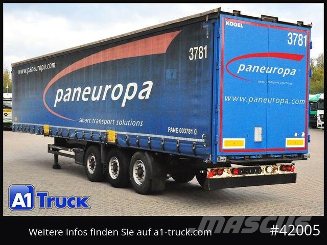 Kögel S 24 Tautliner, Code XL, BPW, 1 Vorbesitzer Gardintrailer