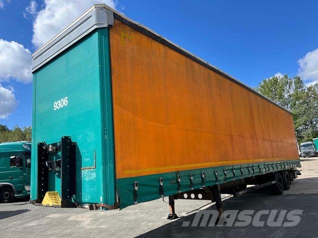 Kögel S18 Pritsche+Plane/MEGA/EDSCHA/13,6m/22980kg/BPW 커튼사이더 세미 트레일러