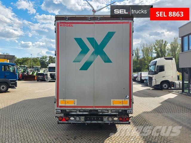 Kögel S24-1 | Hubdach | EDSCHA Curtainsiderauflieger