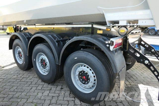 Kögel SKM 24P, Stahl, 29m³, Luft-Lift, SAF, SmartBoard Kippladerauflieger