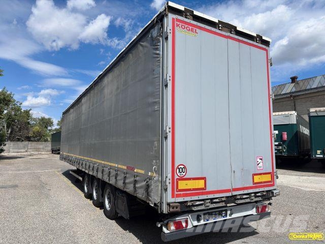 Kögel SN 24-1, Lift Roof, Lift Axle, Spare Tyre 2x, Ho Kapelltrailer