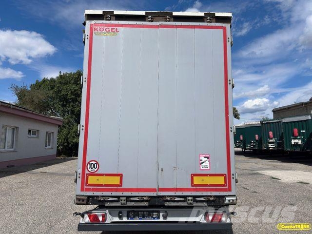 Kögel SN 24-1, Lift Roof, Lift Axle, Spare Tyre 2x, Ho Kapelltrailer