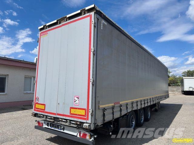 Kögel SN 24-1, Lift Roof, Lift Axle, Spare Tyre 2x, Ho Kapelltrailer