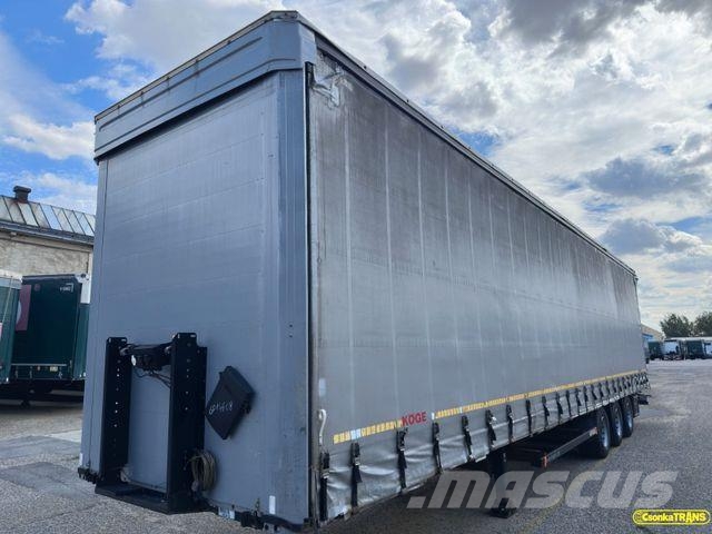 Kögel SN 24-1, Lift Roof, Lift Axle, Spare Tyre 2x, Ho Kapelltrailer