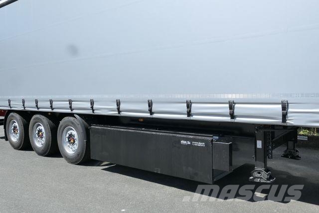 Kögel SN 24-1, Palettenkasten, EN 12642 XL Zertifikat 侧帘半挂车