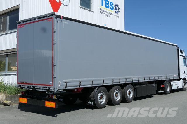 Kögel SN 24-1, Palettenkasten, EN 12642 XL Zertifikat 侧帘半挂车