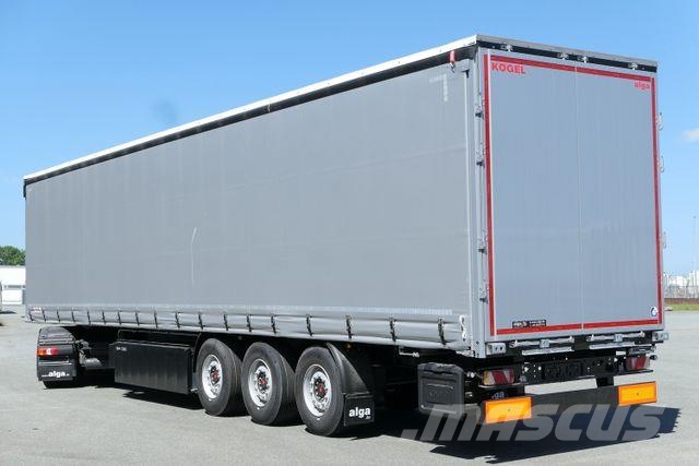 Kögel SN 24-1, Palettenkasten, EN 12642 XL Zertifikat 侧帘半挂车