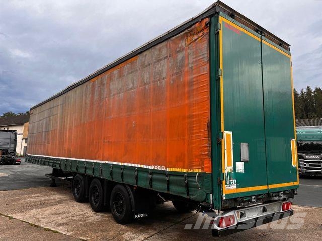 Kögel SN 24-1 Pritsche+Plane/MEGA/EDSCHA/13,6m/28240kg 커튼사이더 세미 트레일러