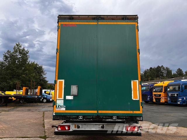 Kögel SN 24-1 Pritsche+Plane/MEGA/EDSCHA/13,6m/28240kg 커튼사이더 세미 트레일러