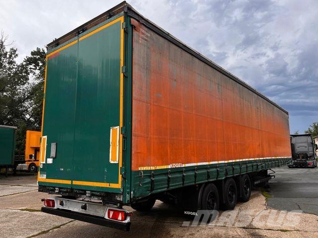 Kögel SN 24-1 Pritsche+Plane/MEGA/EDSCHA/13,6m/28240kg 커튼사이더 세미 트레일러