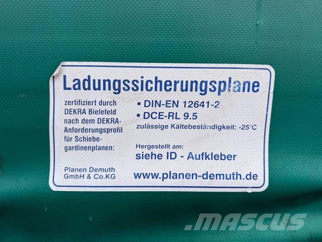 Kögel SN 24-1 Pritsche+Plane/MEGA/HU07/2026/EDSCHA/SAF Semirremolques de caja de lona
