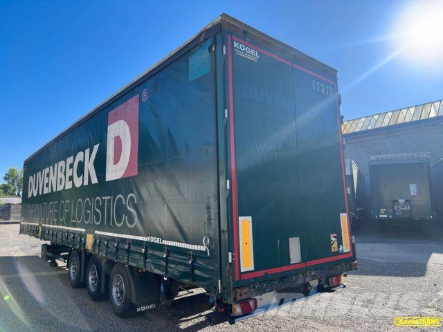 Kögel SN24-1 * MEGA * LIFT ROOF Semirremolques con caja de lona