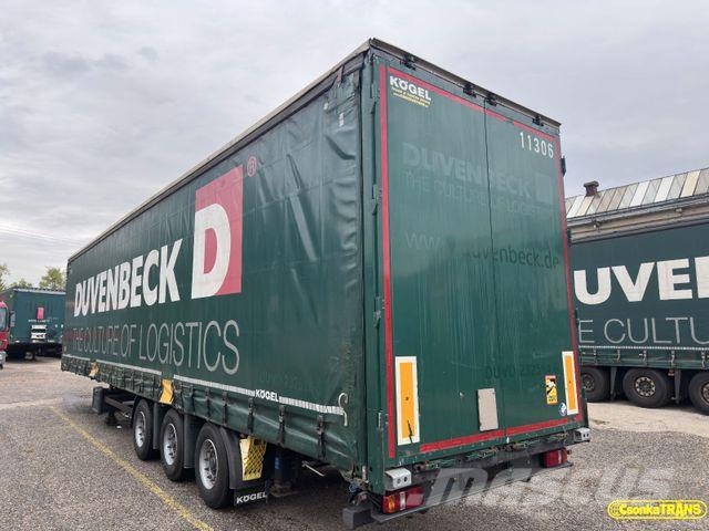 Kögel SN24-1 * MEGA * LIFT ROOF Semi remorque à rideaux coulissants (PLSC)