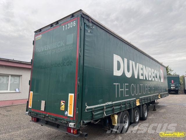 Kögel SN24-1 * MEGA * LIFT ROOF Semi remorque à rideaux coulissants (PLSC)