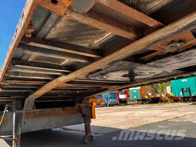 Kögel SN24 Plattform/3-Achs/Payload-27.500kg Low loader-semi-trailers