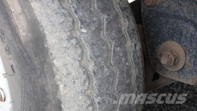 Kögel SN24 Plattform Liftachse SAF-Achsen Rungen Semirimorchi Ribassati