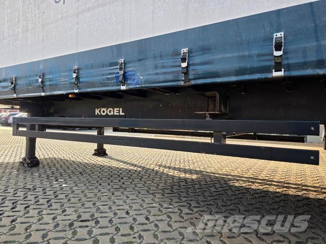 Kögel SNCO18 | EDSCHA Elhúzható ponyvás félpótkocsik