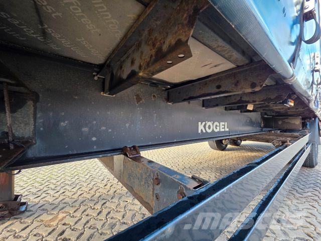 Kögel SNCO18 | EDSCHA Elhúzható ponyvás félpótkocsik