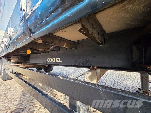Kögel SNCO18 | EDSCHA Elhúzható ponyvás félpótkocsik