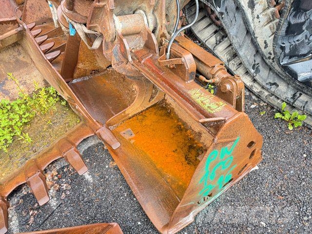 Komatsu 2 Stück PW 180-7E0 Schnellwechsler 2x Löffel Top Εκσκαφείς με τροχούς - λάστιχα