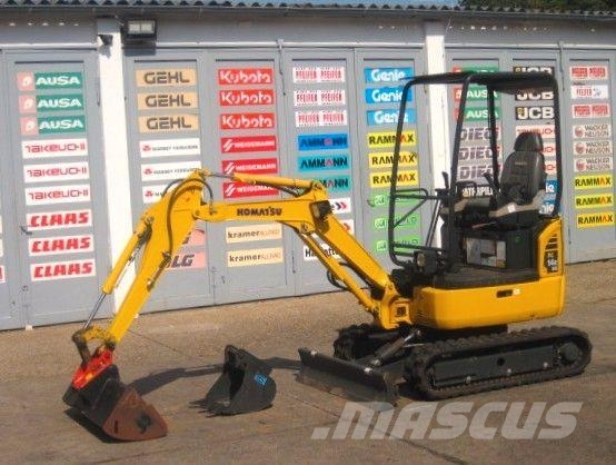 Komatsu PC 14 R - 3HS * 2x Löffel * * Vorführm. * Minigraafmachines < 7t