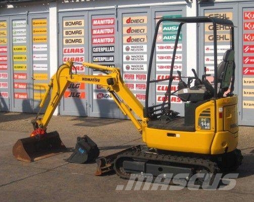 Komatsu PC 14 R - 3HS * 2x Löffel * * Vorführm * Minigraafmachines < 7t