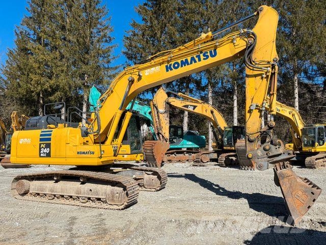 Komatsu PC 240NLC-11 Schnellwechsler SW2 2x Löffeln Верижен екскаватор