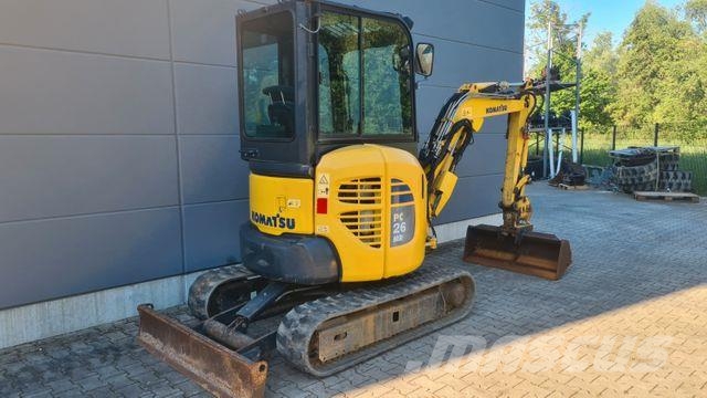 Komatsu PC 26 MR3 - Powertilt HS03 - Miniexcavadoras