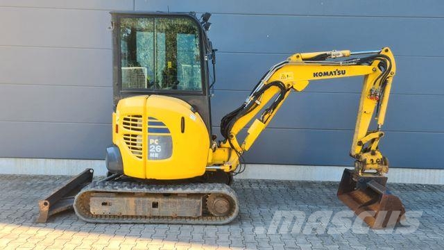 Komatsu PC 26 MR3 - Powertilt HS03 - Miniexcavadoras
