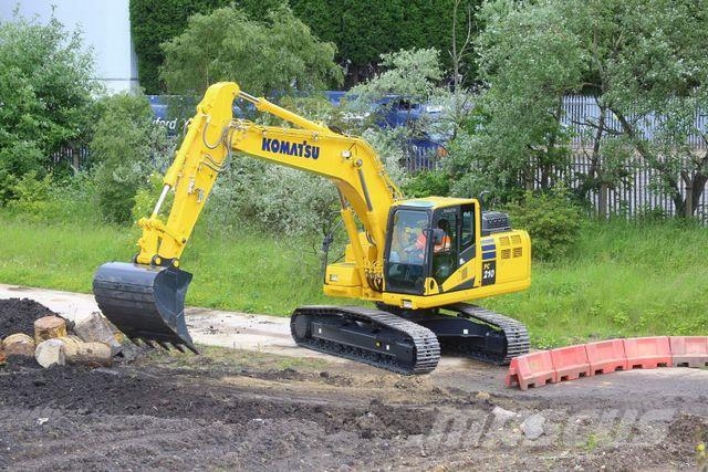 Komatsu PC210LCI-11, hydr. S.W.S., Tieflöffel, Kamera Kāpurķēžu ekskavatori