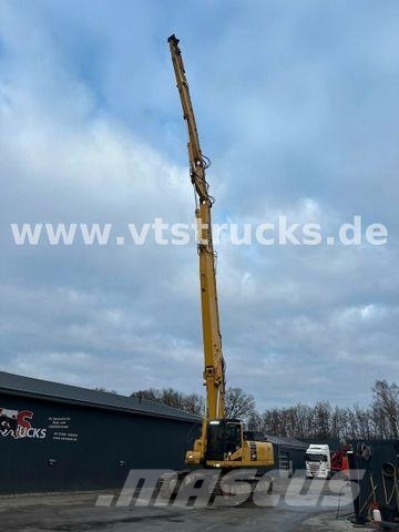 Komatsu PC490 Longfront Abbruchbagger Kettenbagger Pelle sur chenilles