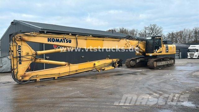 Komatsu PC490 Longfront Abbruchbagger Kettenbagger Pelle sur chenilles