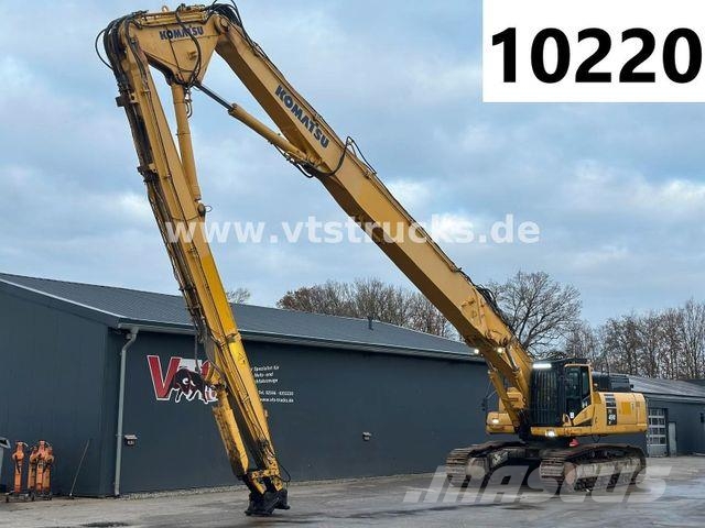 Komatsu PC490 Longfront Abbruchbagger Kettenbagger Pelle sur chenilles