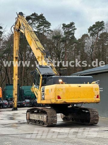 Komatsu PC490 Longfront Abbruchbagger Kettenbagger Pelle sur chenilles
