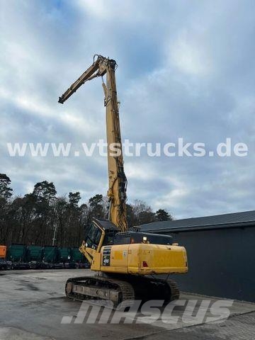 Komatsu PC490 Longfront Abbruchbagger Kettenbagger Pelle sur chenilles