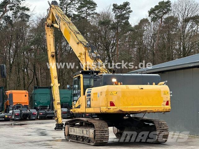 Komatsu PC490 Longfront Abbruchbagger Kettenbagger Pelle sur chenilles