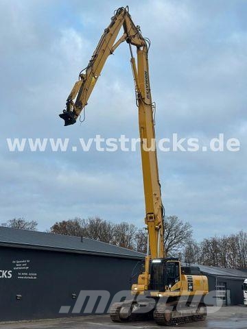 Komatsu PC490 Longfront Abbruchbagger Kettenbagger Pelle sur chenilles