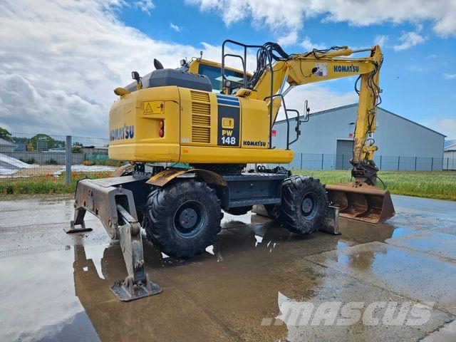Komatsu PW 148 - 8 *2017*CE*6.941 h*Schild*Pratze*Löffel حفارات بعجل